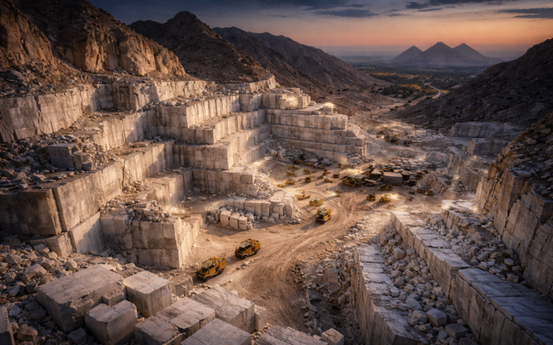 Egyptian marble quarry — Minya Governorate
