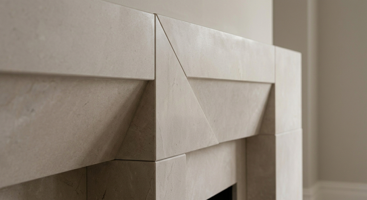 Luxury Natural Stone Fireplace Surrounds