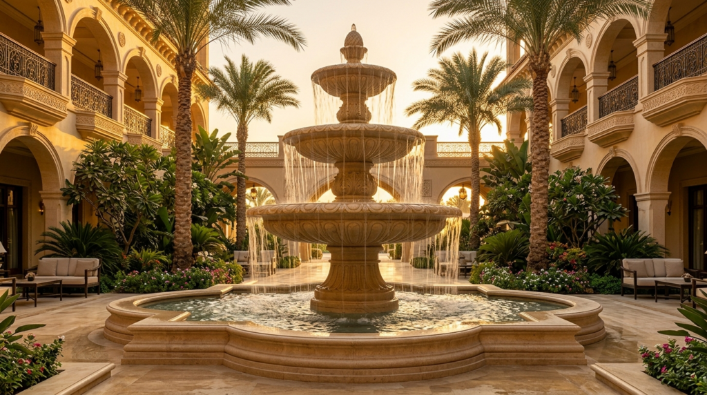 Premium Outdoor Stone Fountain & Luxury Marble Fountain Engineering — Majestic Stones