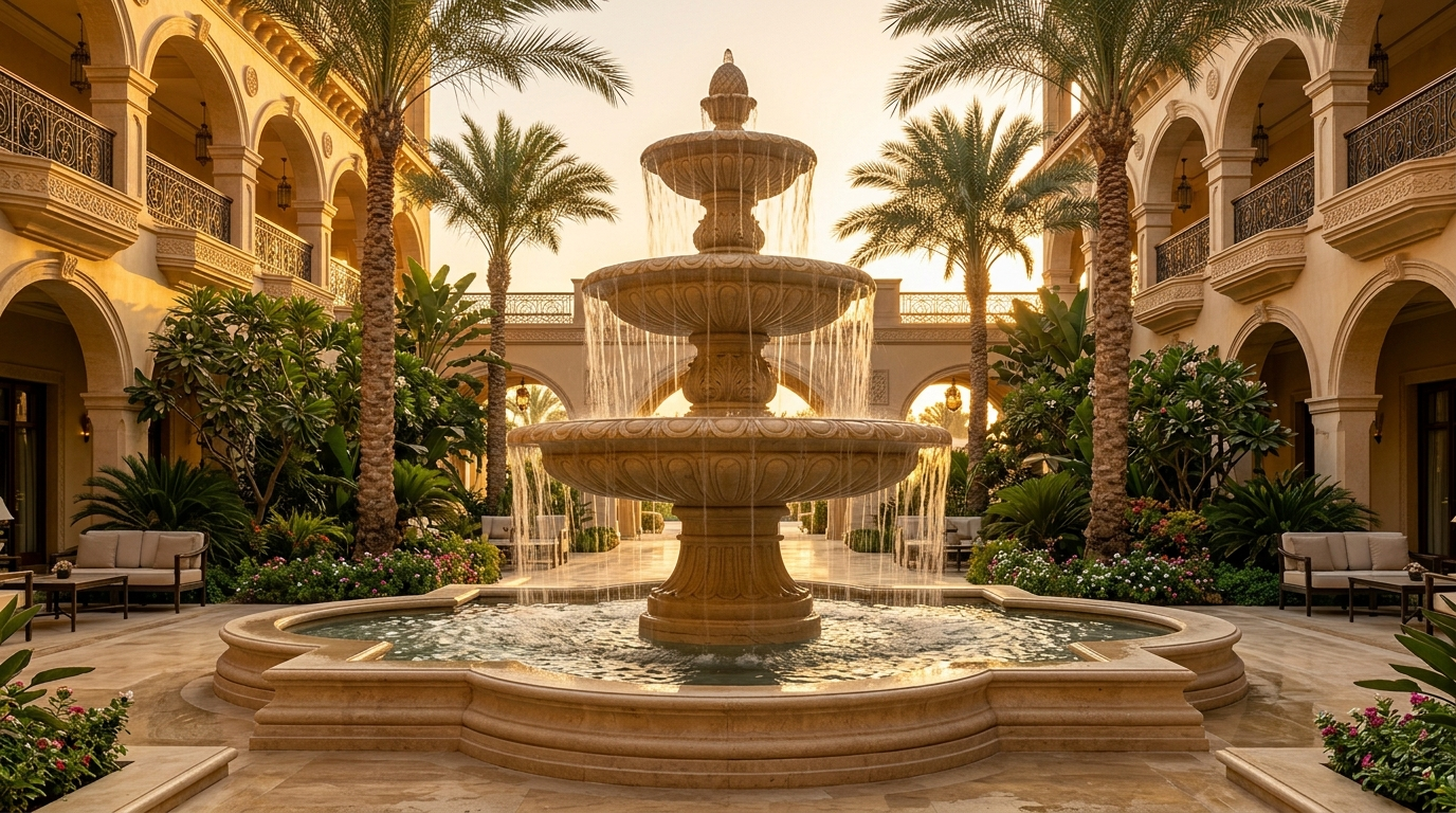 Premium Outdoor Stone Fountain & Luxury Marble Fountain Engineering