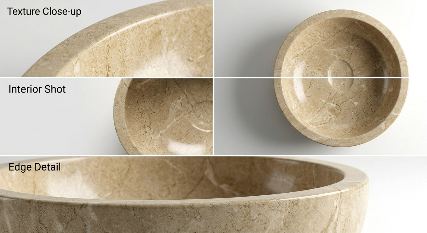 Custom Stone Basin & Luxury Marble Washbasin Fabrications