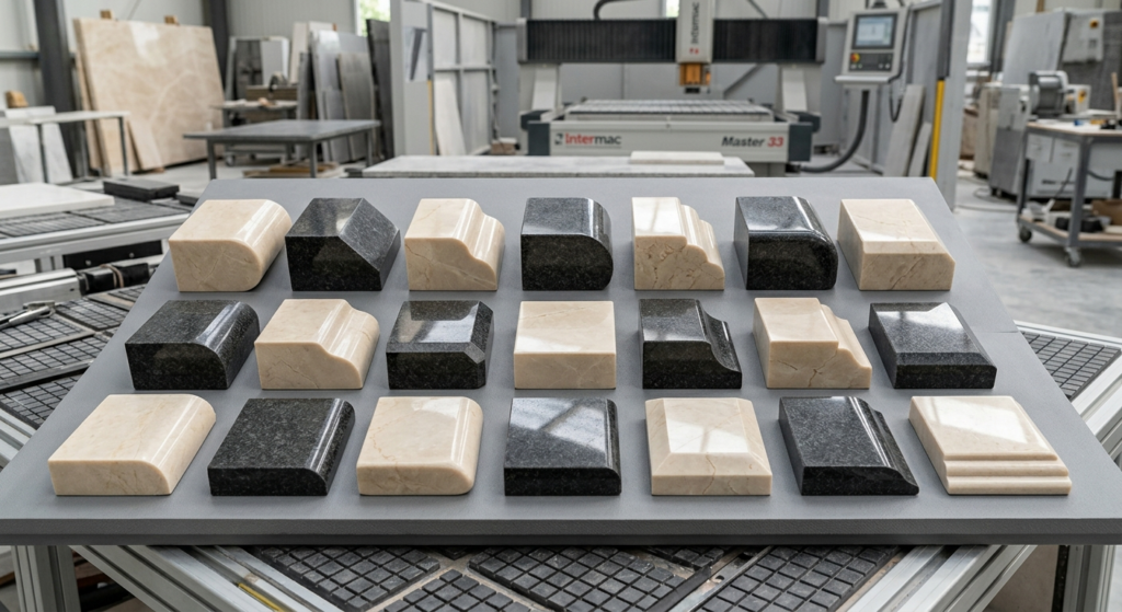 Architectural Edge Profiles for Premium Stone — Majestic Stones